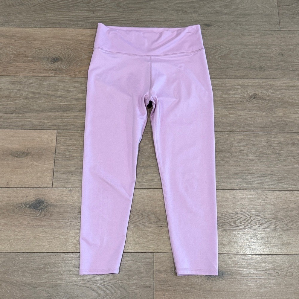 FABLETICS Pink PowerHold High-Waisted Legging‎ Active Gym Workout Size Large